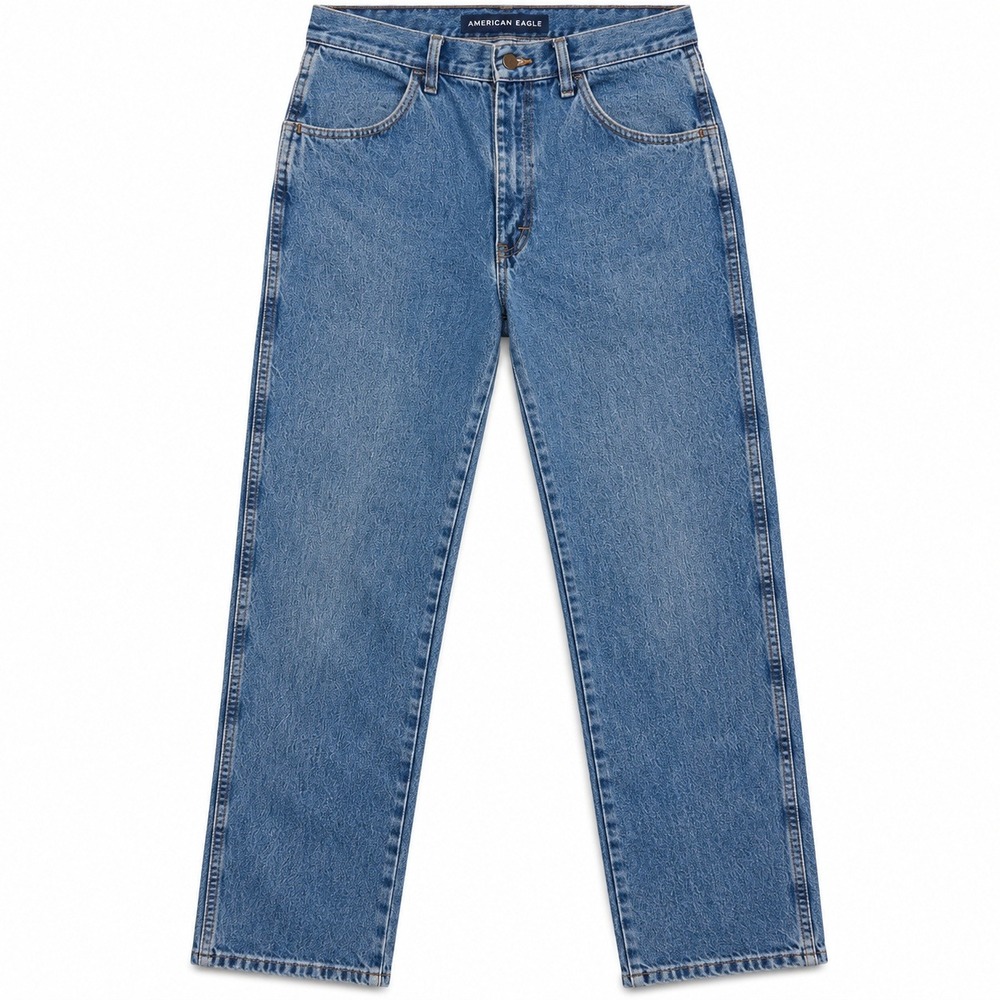 Rustler Classic Straight Leg Jeans Men's 36x30 Medium Wash Regular Fit Denim